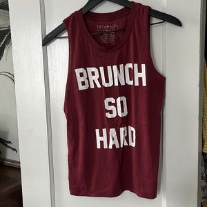 Brunch so Hard Muscle Tank